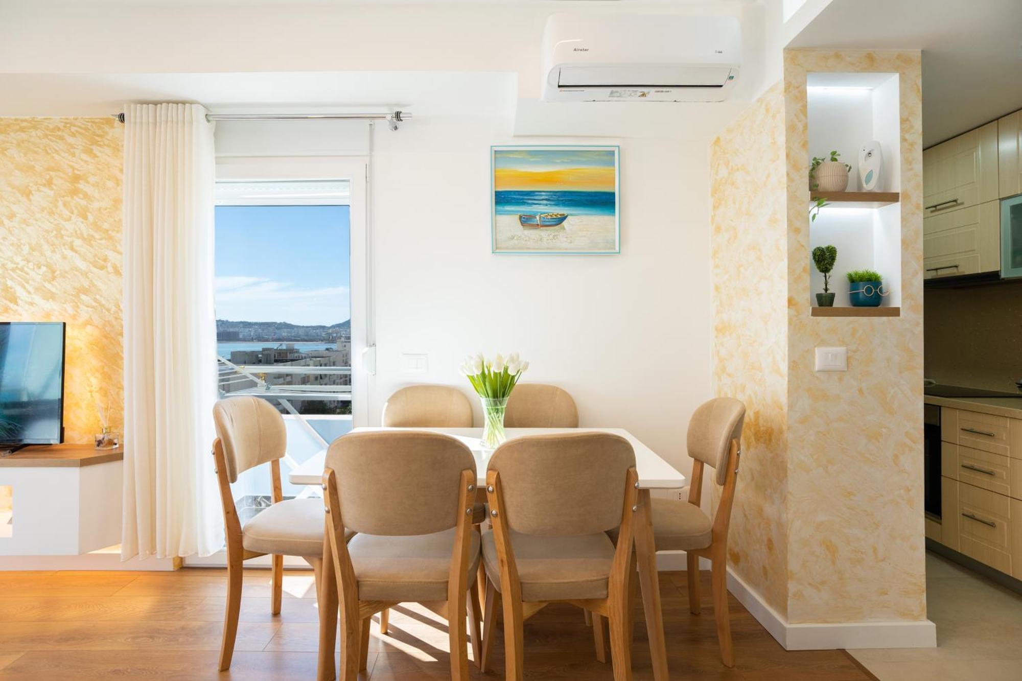 The Blue Pearl Apartment 2 Durres Bagian luar foto